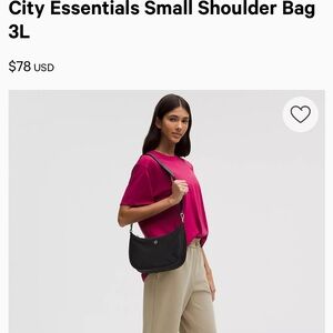 lululemon City Essentials Small Shoulder Bag 3L